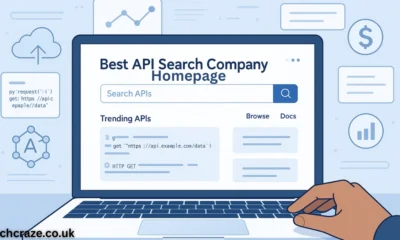 Best API search company's homepage