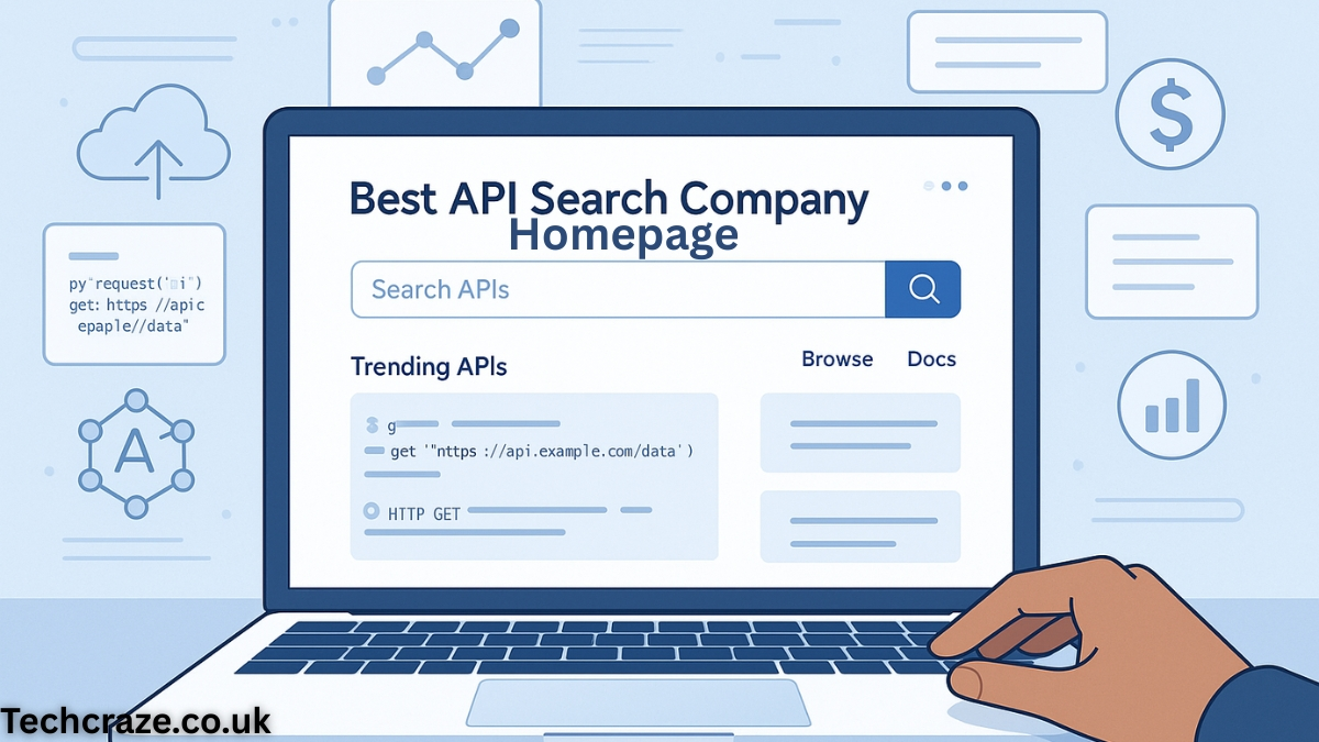 Best API search company's homepage